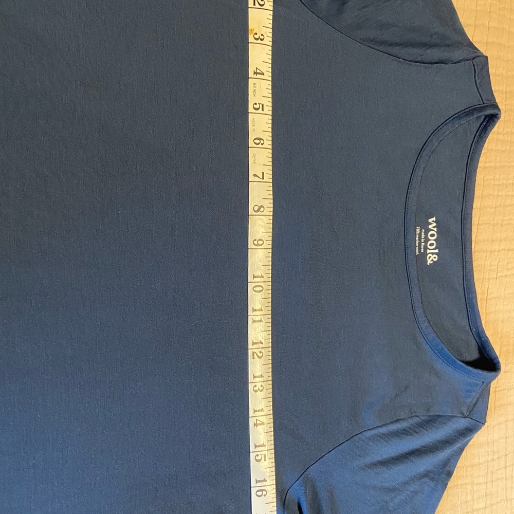 Women's Long Sleeve Dress - Navy Blue